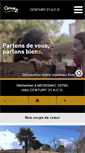 Mobile Screenshot of century21-aco-merignac.com